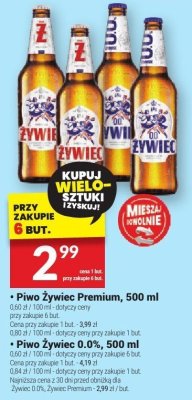 Piwo Żywiec Premium 500ml promocja w Twój Market