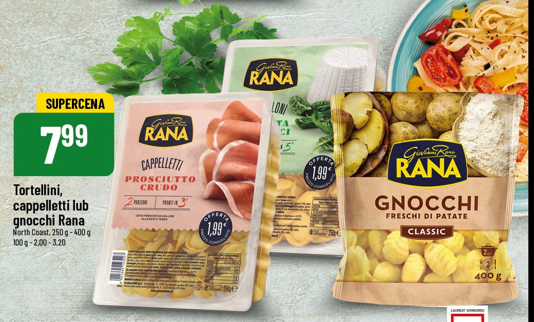 Gnocchi ziemniaczane Giovanni rana promocja