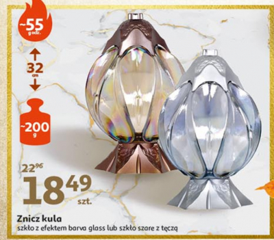 Znicz kula szara z tęczą promocja