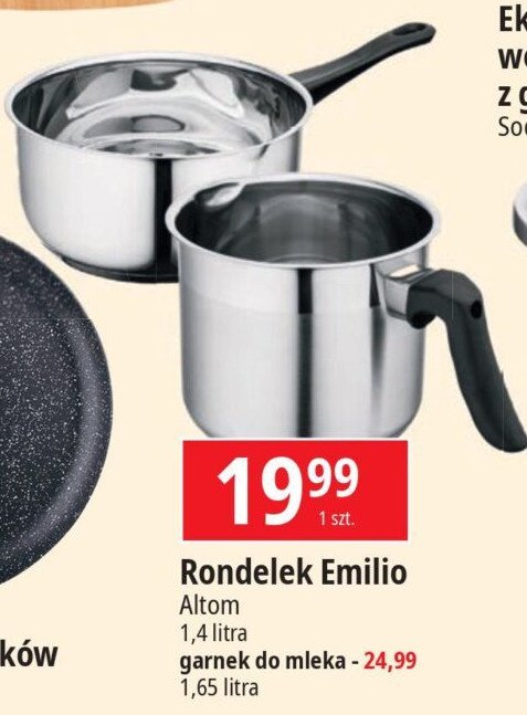 Garnek do mleka 1.65 l Altom promocja