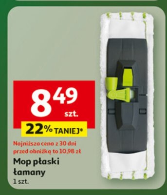 Mop płaski łamany promocja w Auchan