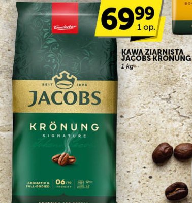 Kawa ziarnista Jacobs Kronung promocja w Euro Sklep
