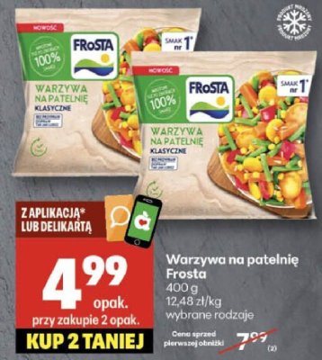 Warzywa na patelnię Frosta promocja w Delikatesy Centrum
