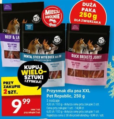 Przysmak dla psa XXL Pet Republic, 250 g promocja w Twój Market