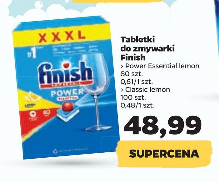 Tabletki do zmywarek lemon Finish classic promocje