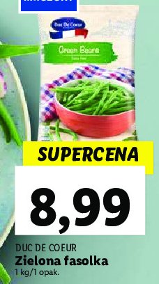 Zielona fasolka French style promocja
