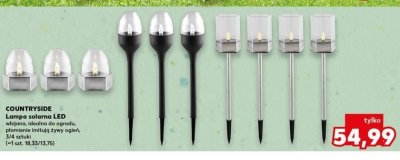 Lampy solarne led K-classic countryside promocja