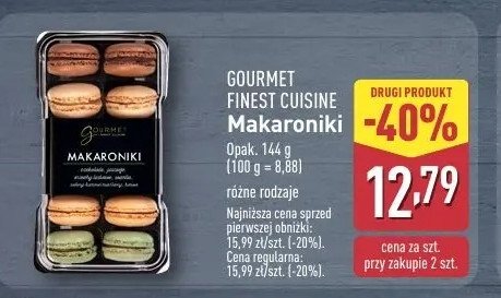 Makaroniki francuskie Gourmet finest cuisine promocja