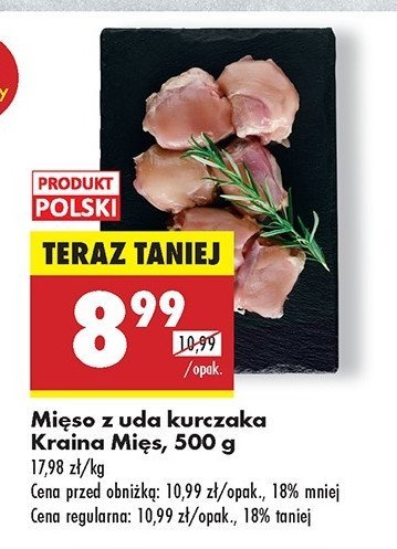Mięso z uda kurczaka Kraina mięs promocja