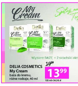 Baza do kremu z mas艂em shea strong Delia my cream promocja