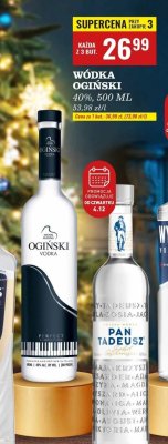 Wódka Pan Tadeusz 40%, 500 ml promocja w Biedronka