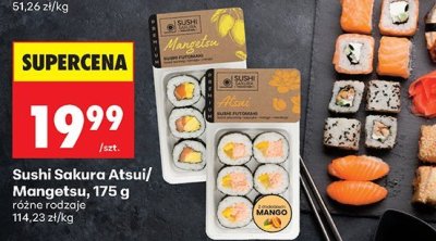 Sushi Sakura Atsui/Mangetsu promocja w Biedronka