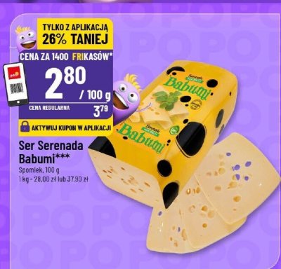 Ser Serenada Babumi promocja w POLOmarket