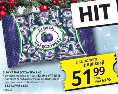Śliwka nałęczowska 1 kg promocja w Selgros