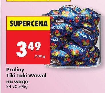 Praliny Tiki Taki na wagę promocja w Biedronka