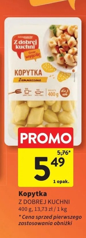 Kopytka Z dobrej kuchni promocja