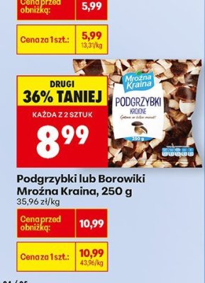 Borowiki 250g promocja w Biedronka