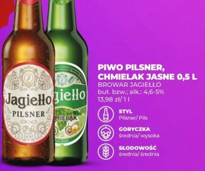 Piwo promocja w Duży Ben