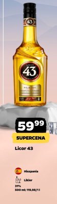 Likier Licor 43 promocja w Netto