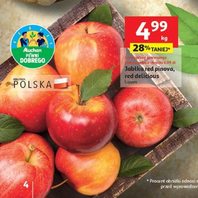 Jab艂ka promocja w Auchan