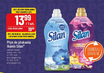 Płyn do płukania fresh sky Silan classic promocja