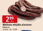 Kiełbasa wiejska pieczona Tarczyński promocja w Leclerc