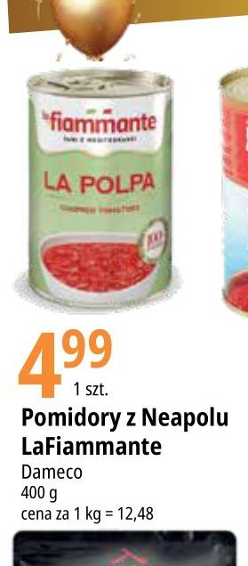 Pulpa pomidorowa LA FIAMMANTE promocja