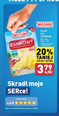 Ser zamkowy Milsani promocja