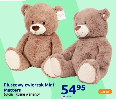 Pluszowy zwierzak Mini Matters promocja w Action