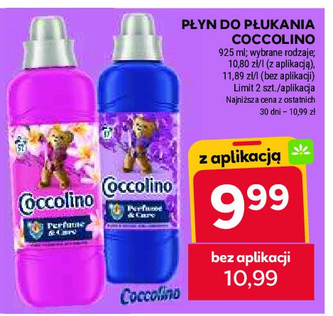 Płyn do płukania purple orchid & blueberries Coccolino creations promocja