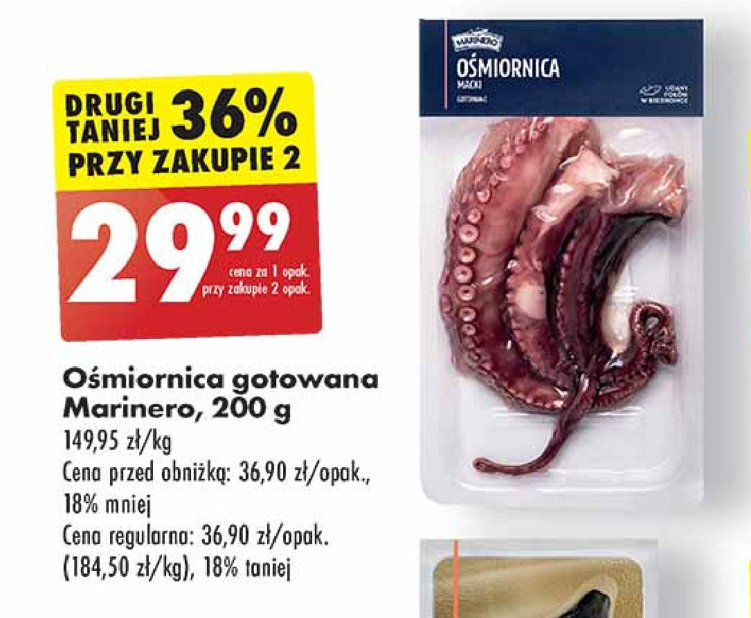 Ośmiornica gotowana Marinero promocja