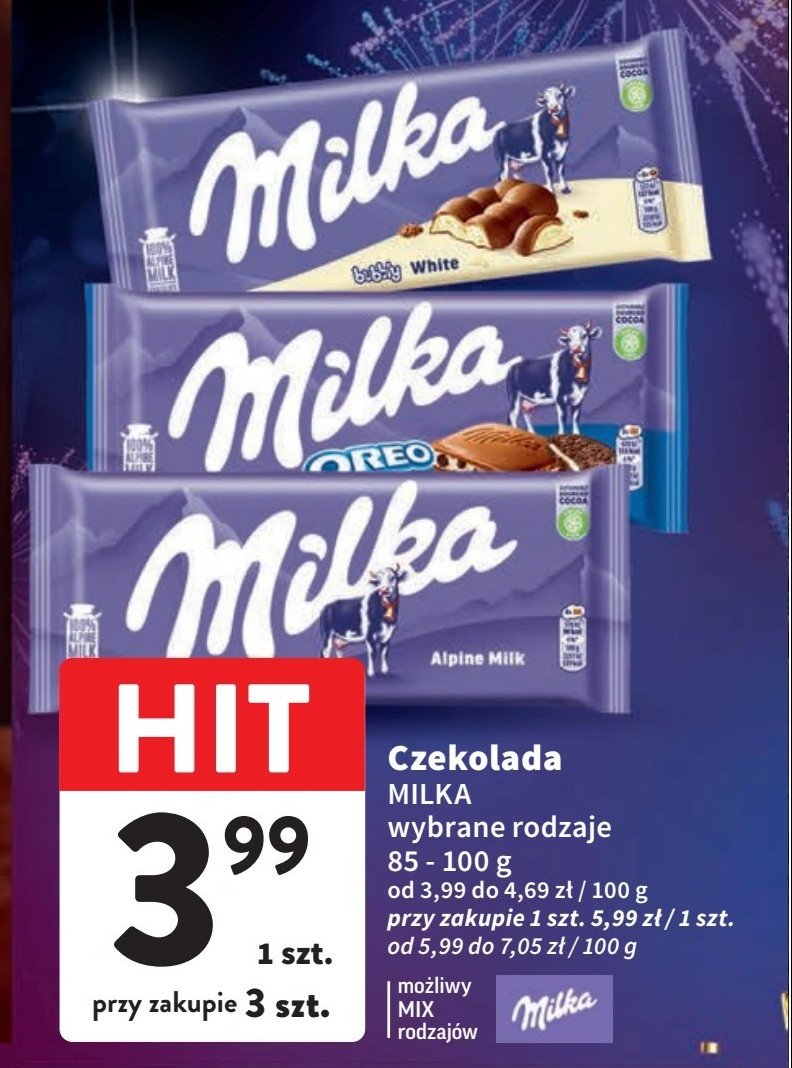 Czekolada oreo Milka promocja