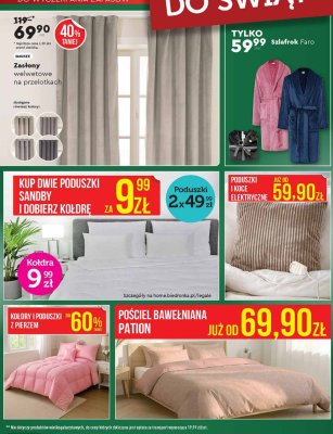 Poduszki SANDBY - kup 2 poduszki i odbierz kołdrę za 9,99 zł promocja w Biedronka