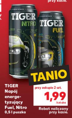 Napój fuel Tiger promocja