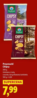 Chipsy grillowana karkówka promocja w Lidl