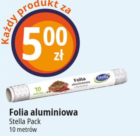 Folia aluminiowa 10 m Stella promocja