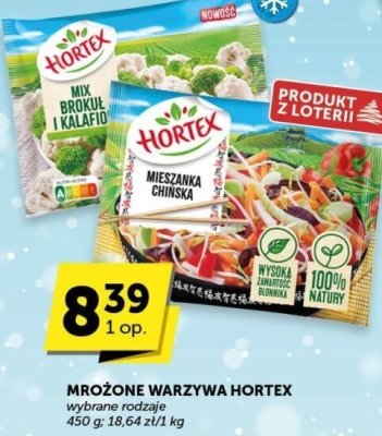 Mrożone warzywa Hortex mieszanka chińska promocja w Euro Sklep