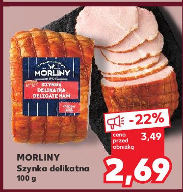 Szynka delikatna Morliny promocja