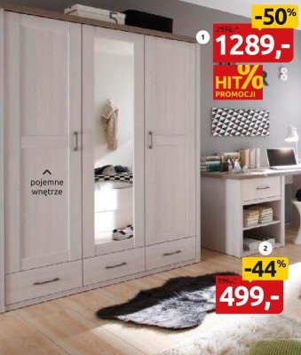 Biurko BIU1S promocja w Black Red White