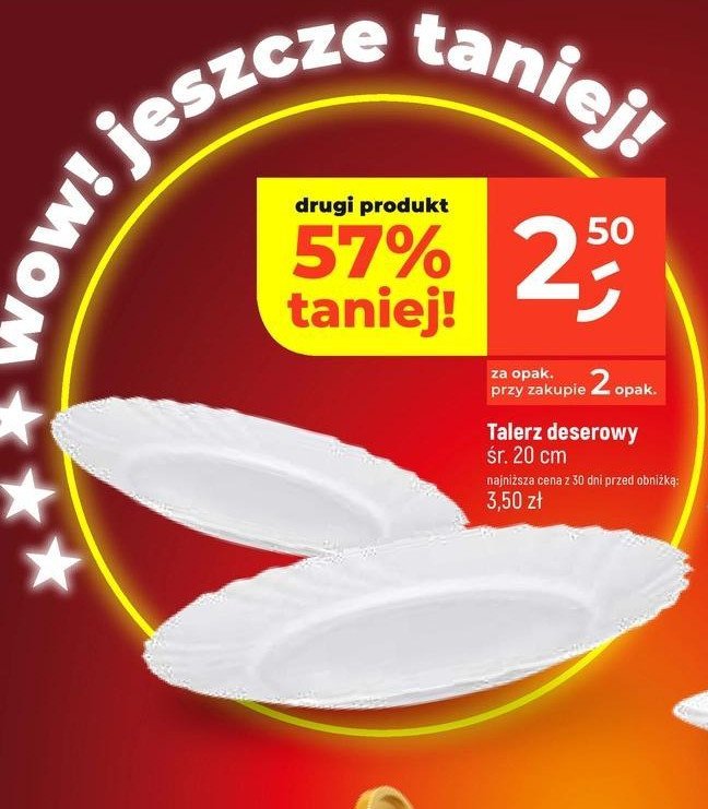 Talerzyk deserowy 20 cm promocja w Dealz