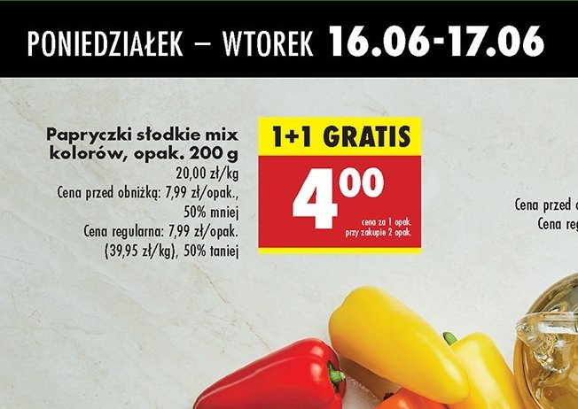 Papryka słodka mix promocja