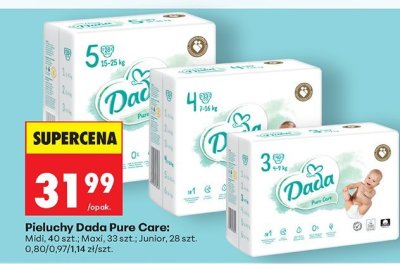 Pieluchy Pure Care Junior promocja w Biedronka