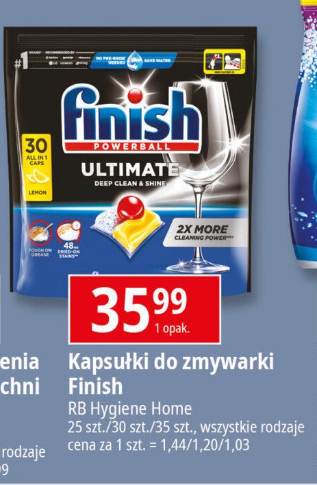 Tabletki do zmywarek lemon promocja w Leclerc