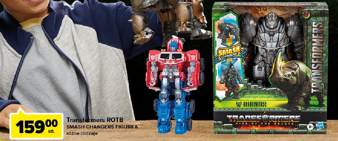 Figurka transformers smash changers Hasbro promocja
