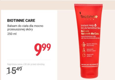 Balsam do ciała dla mocno przesuszonej skóry 250ml promocja w Rossmann