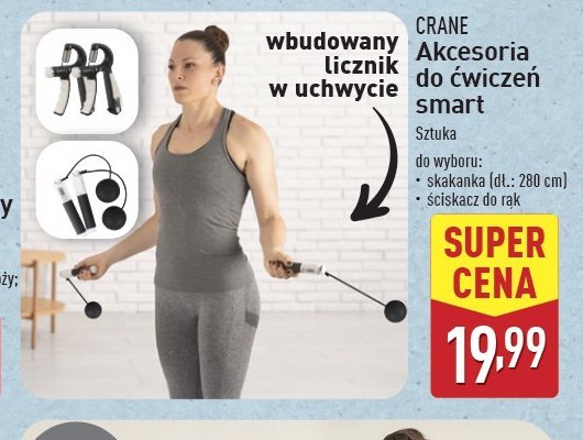 Ściskacz do rąk CRANE promocja w Aldi