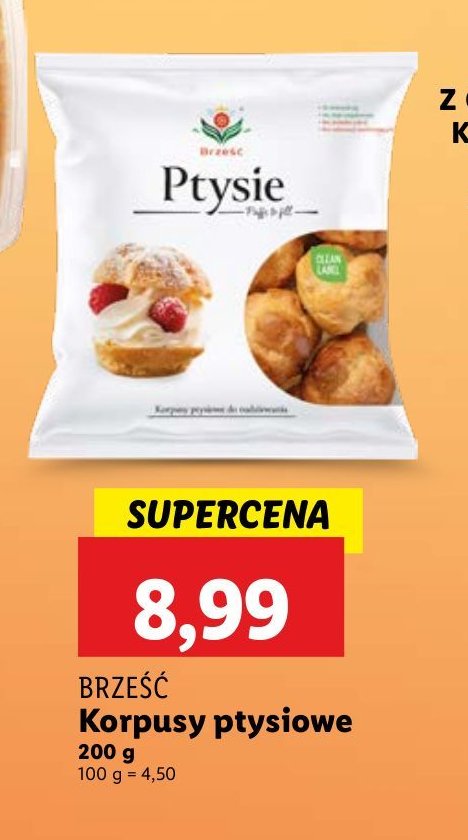 Ptysie Brześć promocja