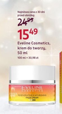Krem Eveline Cosmetics, krem do twarzy, 50 ml promocja w Rossmann