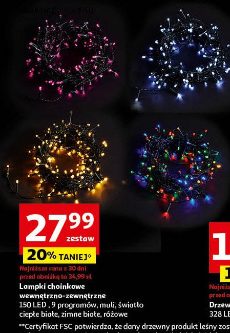 Lampki choinkowe 150 led promocja