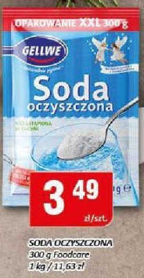 Soda oczyszczona Gellwe promocja w Chorten